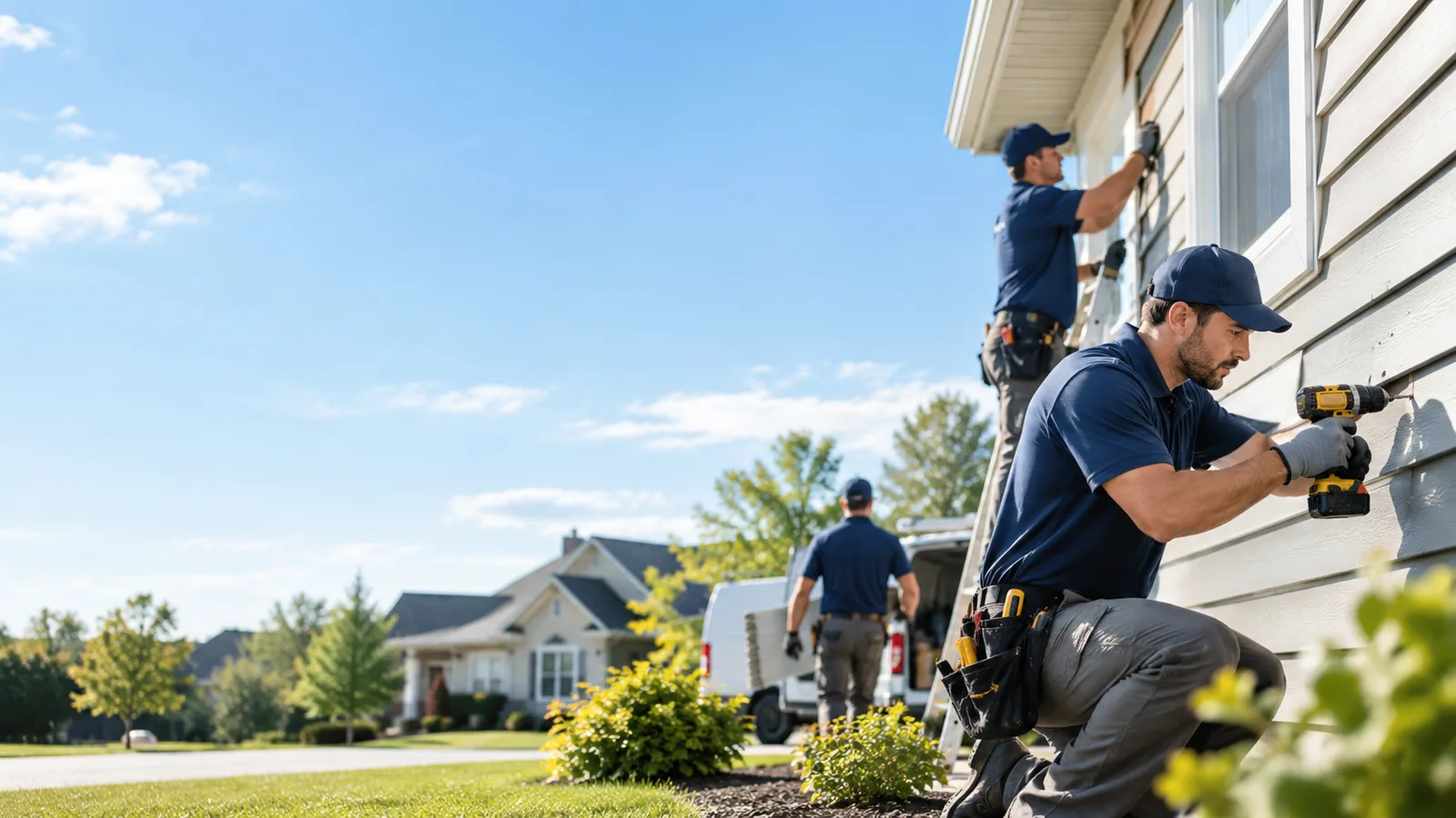 Partial Siding Replacement in Evansville, WY